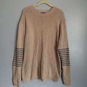 Recycled Lambswool Crew neck Sweater Mens Large